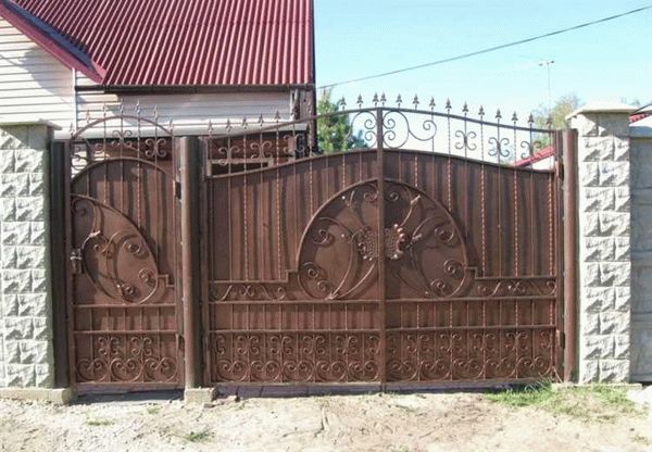 Как сделать красивые откатные ворота из металлических реек: пошаговая инструкция!